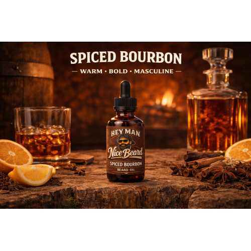 Spiced Bourbon Beard Oil