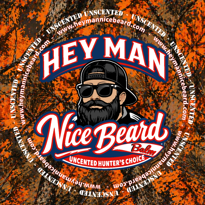 Hey Man Nice Beard Unscented Hunter's Choice Beard Balm